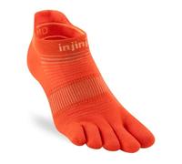 Injinji Léger-No-Show Women's Sports Socks, Flame, M