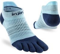 Injinji Lightweight Womens No Show Run Toe Socks - - Size: M-L