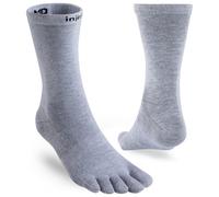 Injinji Liner Crew Socks Coolmax Five Finger Toe Socks Grey