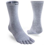 Injinji Liner Crew Socks Coolmax Five Finger Toe Socks Grey