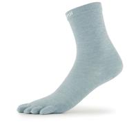 Injinji - Liner Crew - Sports socks size L, turquoise/grey