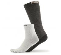 Injinji - Liner+Hiker - Walking socks size L/XL, grey