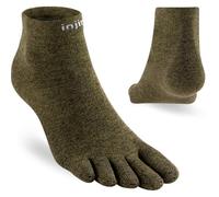 Injinji Liner Mini Crew Pin L, Green, L