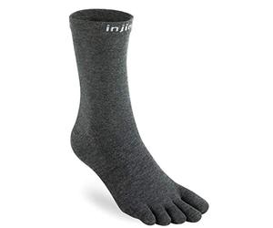 Injinji Liner - Teensokken - Zwart - Unisex - Crew - Lightweight