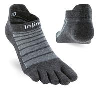 Injinji Men's Lightweight No-Show Merino Toe Socks {INJ-261610} - Slate Grey/Steel Grey - Small