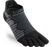Injinji Ultra Run No-Show Onyx, Black, L / UK10-12 / EU44.5-47