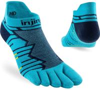Injinji Men's Mid-Weight Ultra-Run No-Show Toe Socks (INJ-ULTRA-NS) - Pacific Blue - Medium