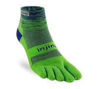 injinji Men's Trail Midweight Mini Crew Toesocks, Canopy, Large-X-Large