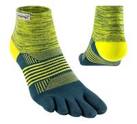 injinji Men's Trail Midweight Mini Crew Toesocks, Firefly, X-Small-Small