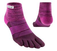 Injinji - Women's Trail Midweight Mini Crew - Walking socks size 7-10+, purple