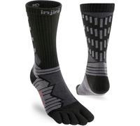 Injinji Mid Weight Mens Ultra Run Crew Length Toe Socks - - Size: M