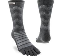 Injinji Mid-Weight Merino Wool Crew Toe Socks in Grey | Size: Small Injinji Grey S