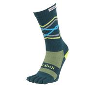 Injinji - Performance 2.0 - Trail Midweight Crew Granite - Socks - Unisex, eclipse, S-M