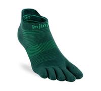 Injinji Run Lightweight No-Show Socks Jade 44.5-47 for Comfortable Running and Optimal Breathability