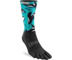Injinji TRAIL MIDWEIGHT CREW ARTIST DESIGNED ORCAS L, multicoloured, L