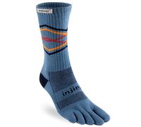 Injinji Trail Midweight Crew Unisex Toe Socks S