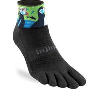 Injinji Trail Midweight Mini Crew Artist Design Puffins S, multicoloured, S