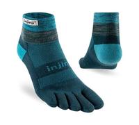 Injinji - Trail Midweight Mini-Crew - Walking socks size 10-12, blue