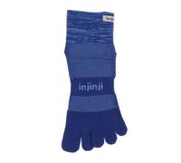 Injinji - Trail Midweight Mini-Crew - Walking socks size M, blue