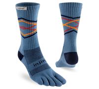 Injinji Trail Run Midweight Five Finger Running Toe Socks Crew Lake