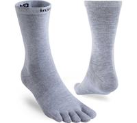 Injinji Ultra-Lightweight Crew Liner Toe Socks in Grey | Size: Small Injinji Grey S