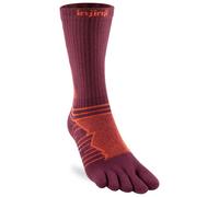 Injinji - Ultra Run Crew - Running socks size 7-9,5, red