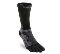 Injinji Ultra Run Crew Socks Black 37-40 - Ultimate Comfort and Support for Long Distances