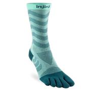 Injinji - Women's Run Technical Crew - Running socks size 7-10+, turquoise