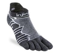 Injinji Ultra Run Mid Weight No-show Wool S 37-40 Gray Women