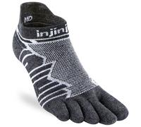 Injinji - Ultra Run No Show Wool - Running socks size M, grey