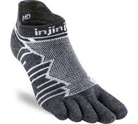 Injinji - Ultra Run No Show Wool - Running socks size M, grey