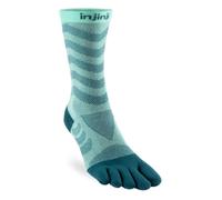 Injinji Ultra Run Crew Socks Green EU 35-40 Woman