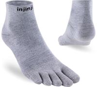 Injinji Unisex Ultra-Lightweight Mini-Crew Liner Toe Socks - - Size: L