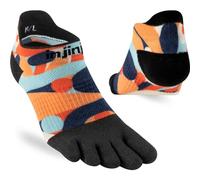 Injinji Unisex Women's Run Lightweight No-show Artist Designed Aster