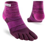 Injinji Women's Mid-Weight Trail Run Toe Socks in Purple | Size: Medium/Large Injinji Purple M/L