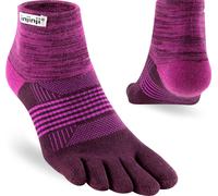 Injinji Women's Mid-Weight Trail Run Toe Socks {INJ-WTR} - Deep Violet - Medium/Large