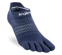 Injinji Running Socks - Women's Run Lightweight No-Show - XS/S, Blue
