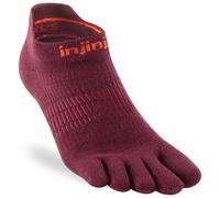 Injinji - Women's Run Lightweight No-Show - Running socks size 3-6,5, red