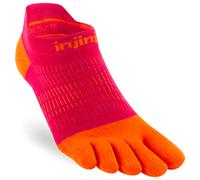 Injinji Running Socks – Run Lightweight No-Show – Women's M/L – Red