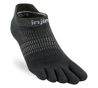 Injinji - Women's Run Lightweight No-Show - Running socks size 7-10+, black