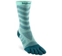 Injinji - Women's Run Technical Crew - Running socks size 7-10+, turquoise