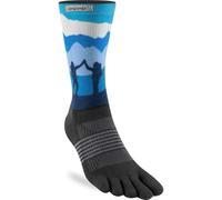 Injinji WOMEN'S TRAIL MIDWEIGHT CREW ARTIST DESIGNED DENALI M/L, multicoloured, M-L