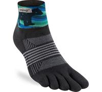 Injinji Women's Trail Midweight Mini Crew Artist Designed Aurora M/L, multicoloured, M-L