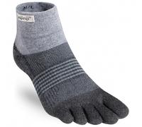 Injinji - Women's Trail Midweight Mini Crew - Walking socks size 7-10+, grey