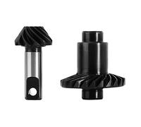 INJORA 24T/12T Alloy Steel Helical Gear Set for 1/18 TRX4M Front Rear Axles，1pcs