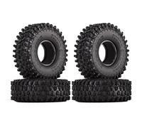 INJORA 4PCS 1.9 RC Rubber Rocks Tyres/Wheel Tires for 1/10 Axial SCX10 Pro SCX10 III D90 D110 TF2 Tamiya CC01 TRX-4 VS4-10 Redcat Gen 8 7 Pro Enduro