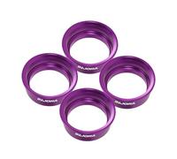 INJORA 4pcs Aluminum Wheel Barrels for 1.0" ModuWheel