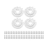 INJORA 4pcs Aluminum Wheel Faces for 1.0" ModuWheel