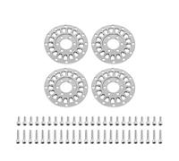 INJORA 4pcs Aluminum Wheel Faces for 1.0" ModuWheel