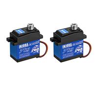 INJORA 7KG 2065 Digital Servo Waterproof High Voltage Sub-Micro Shift Servo for TRX4M TRX4 TRX6 SCX10 III 1/10 RC Crawler Car,2pcs